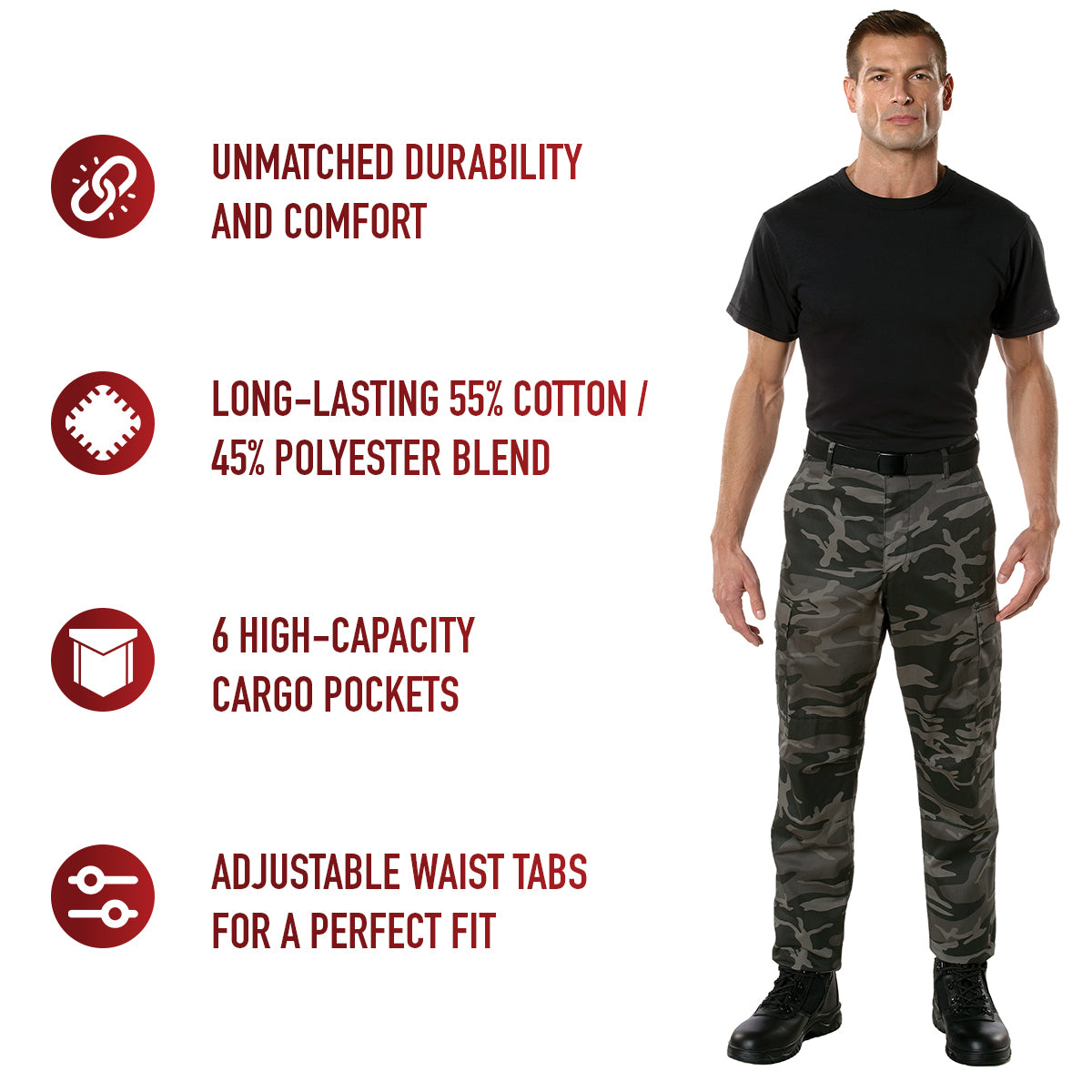 Rothco Color Camo BDU Pants