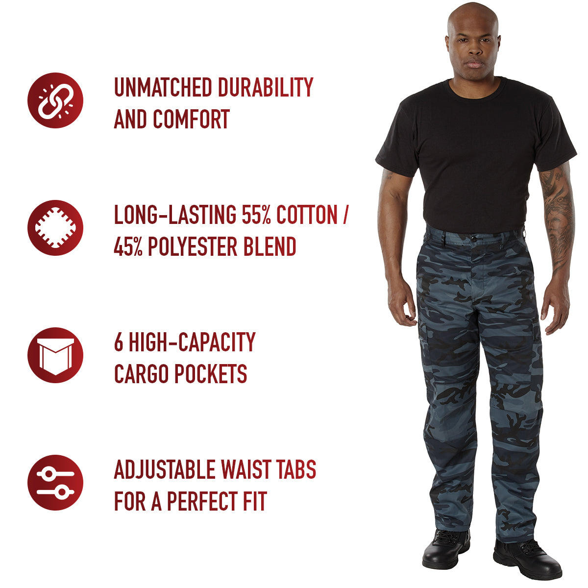 Rothco Color Camo BDU Pants