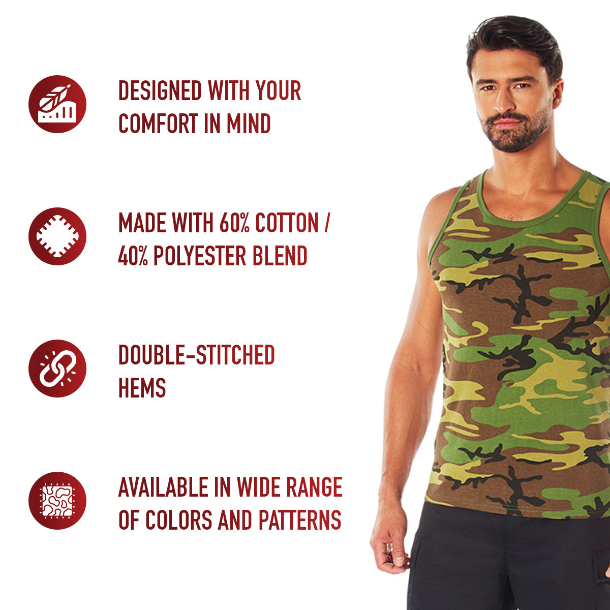 Rothco Camo Tank Top