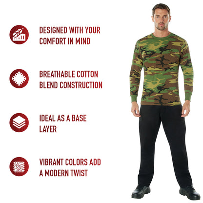 Rothco Long Sleeve Camo T-Shirts