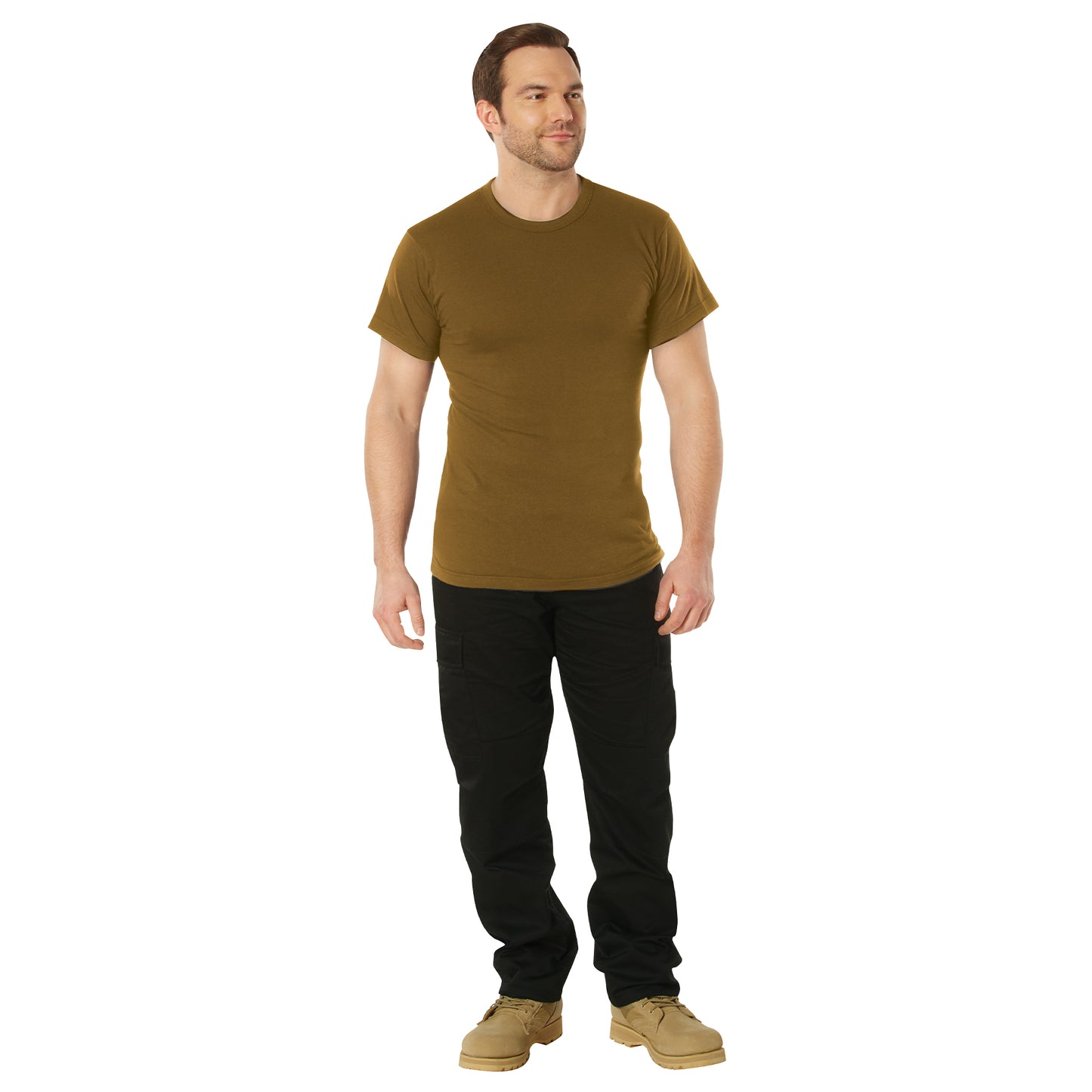 Rothco Solid Color Military Short Sleeve T-Shirts