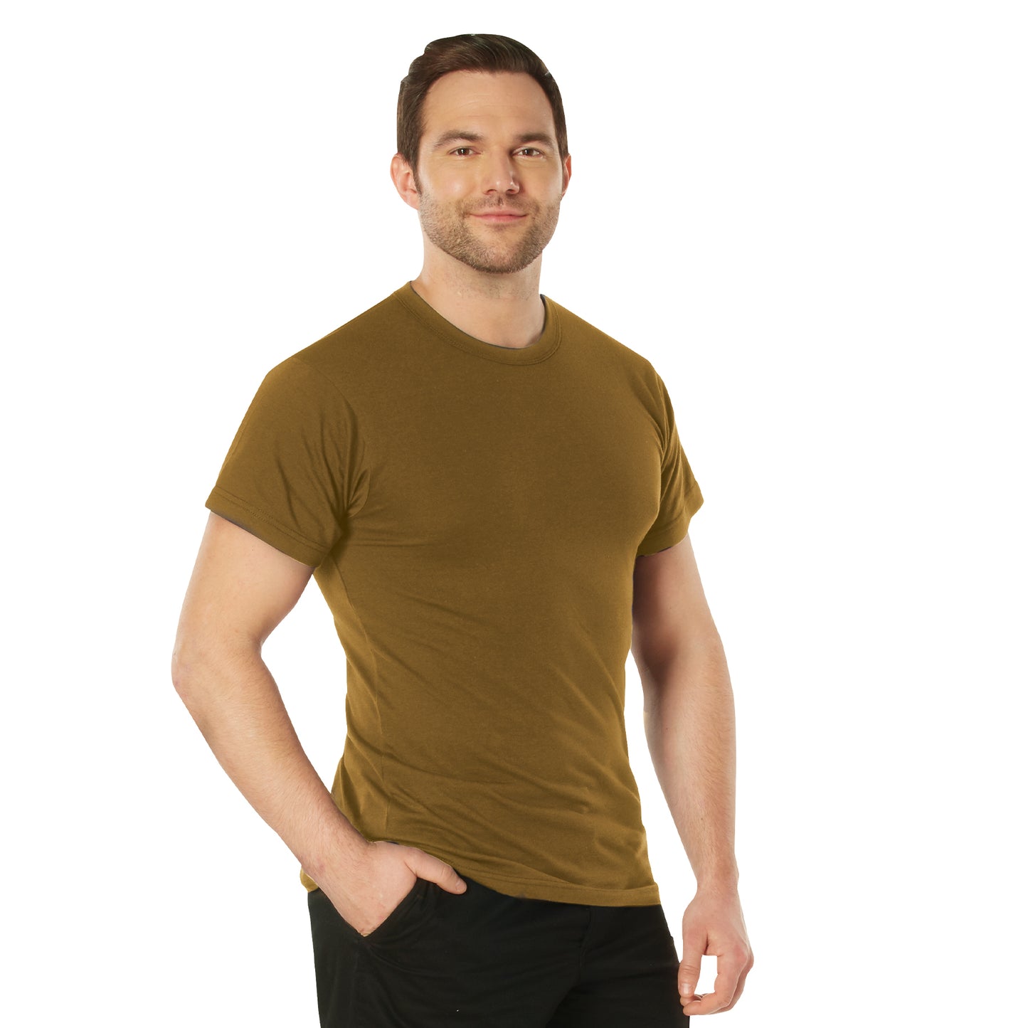 Rothco Solid Color Military Short Sleeve T-Shirts