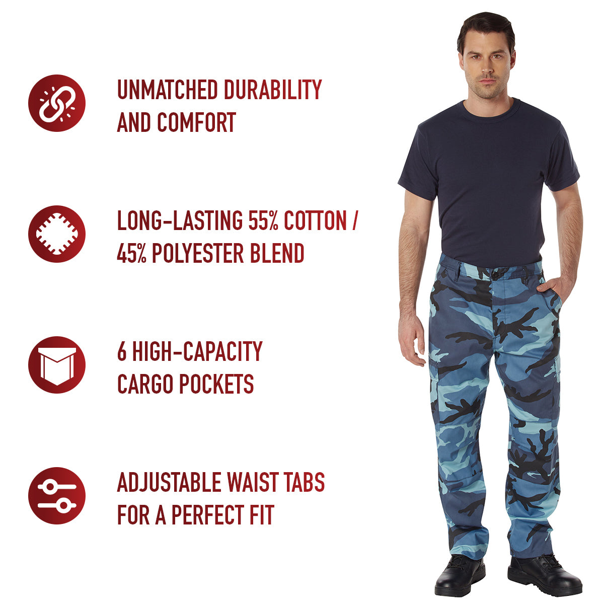 Rothco Color Camo BDU Pants