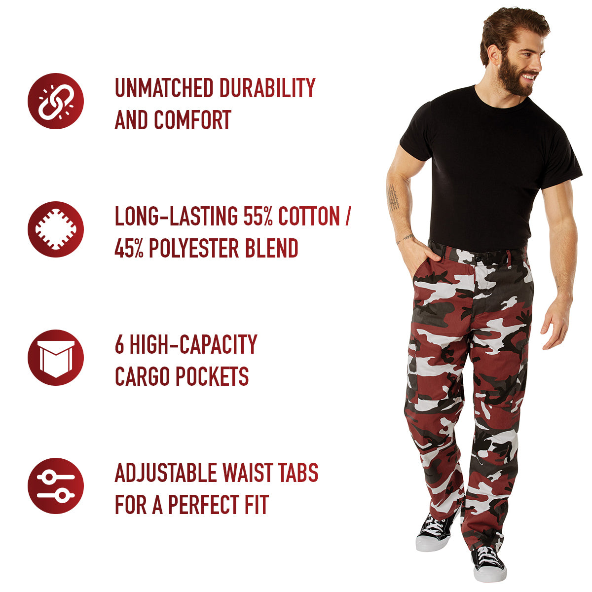 Rothco Color Camo BDU Pants