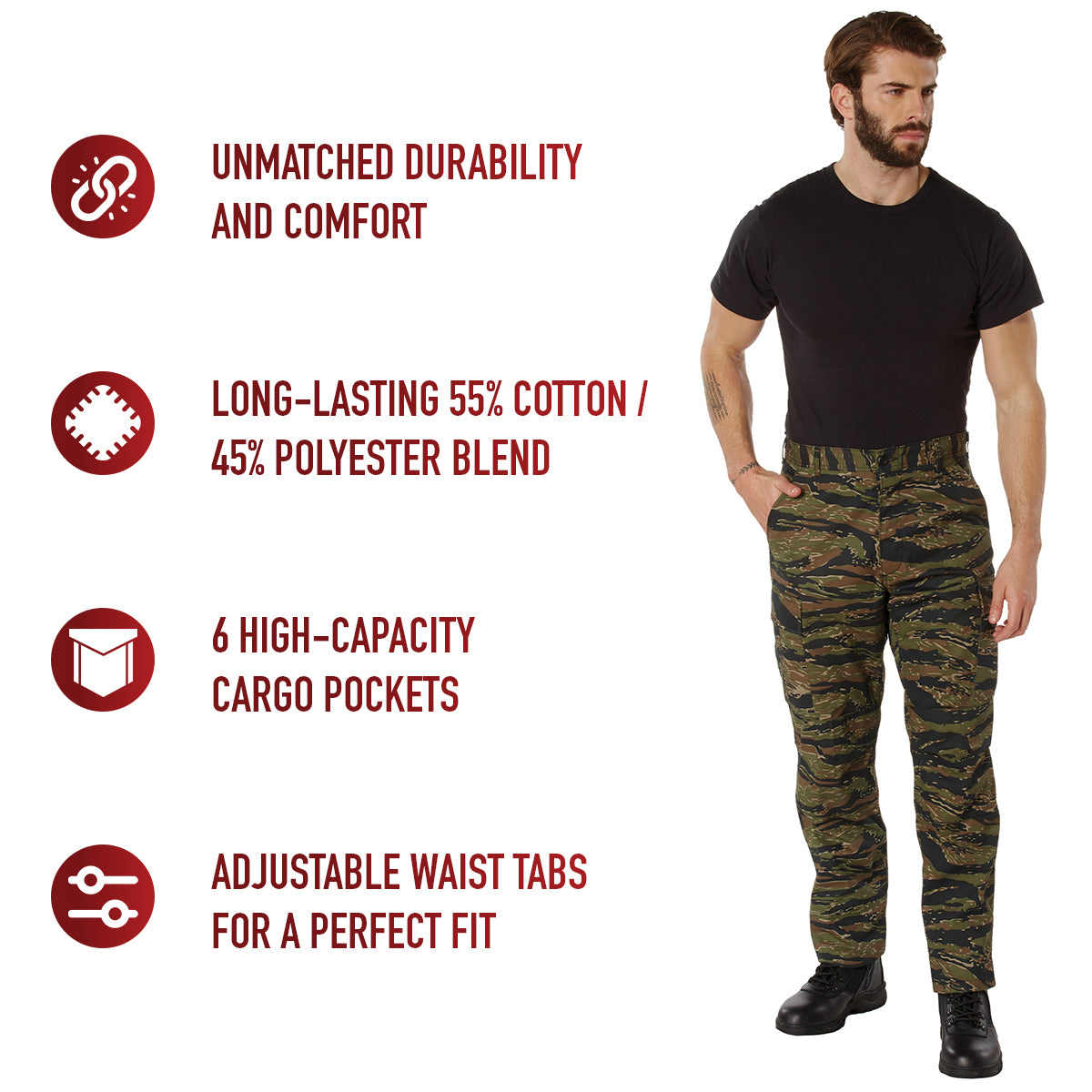 Rothco Camo BDU Pants