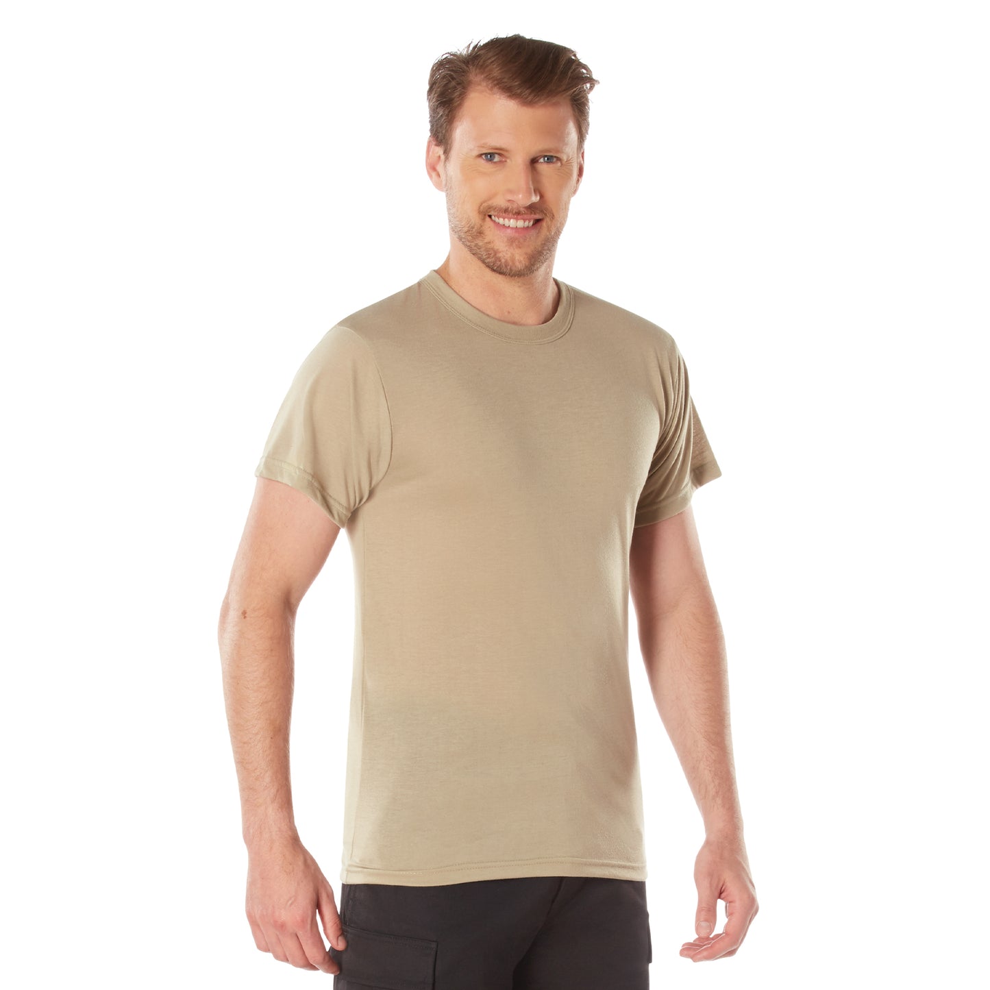 Rothco Solid Color Military Short Sleeve T-Shirts