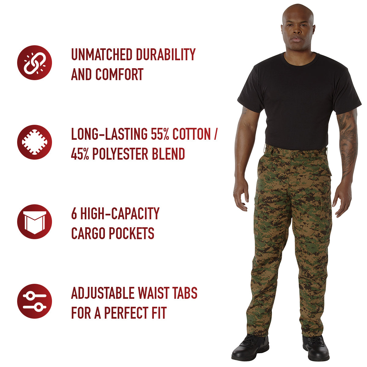 Rothco Digital Camo BDU Pants