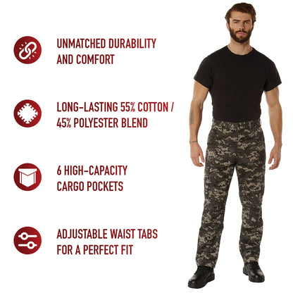 Rothco Digital Camo BDU Pants