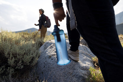 Peak Series Collapsible Squeeze Water Bottle Filter System