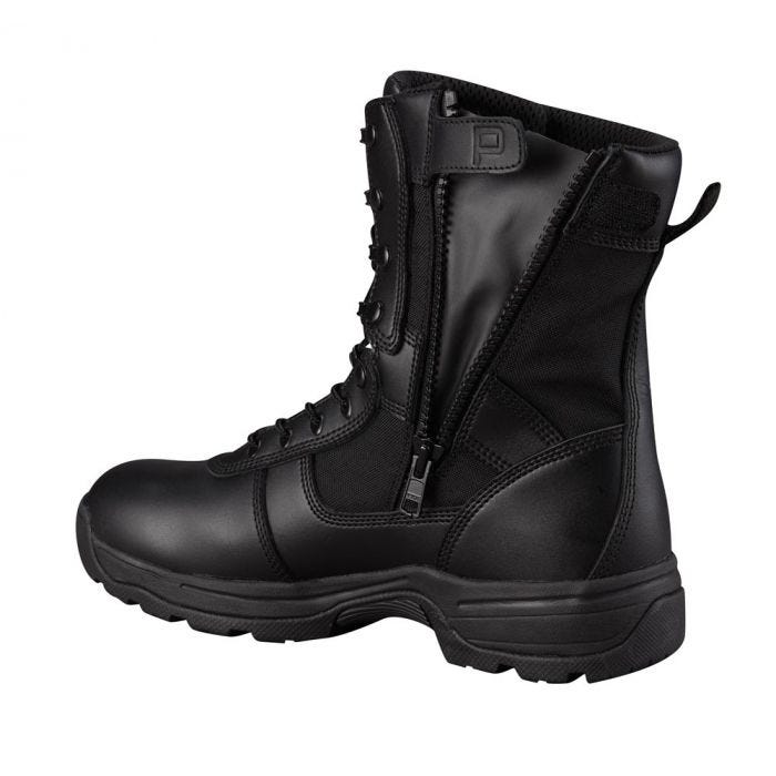 Series 100 8" Side Zip Boot Black