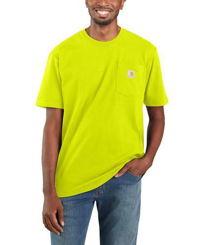 Carhartt K87 Hi-Vis Short Sleeve Pocket T-Shirt
